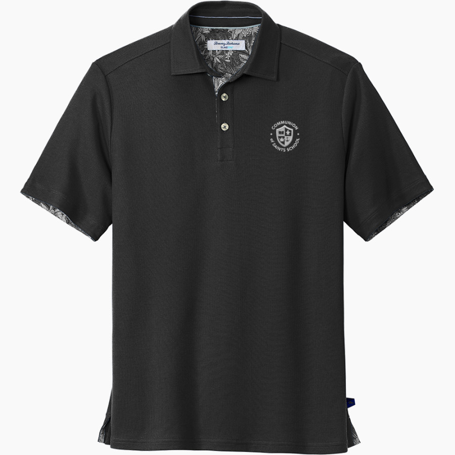 Communion of Saints School Sabres official sideline store Tommy Bahama 5 O'Clock Polo