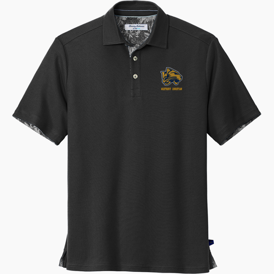 Westbury Christian Wildcats <span class="pdp-name-mascot">Westbury Christian Wildcats</span> Tommy Bahama 5 O'Clock Polo