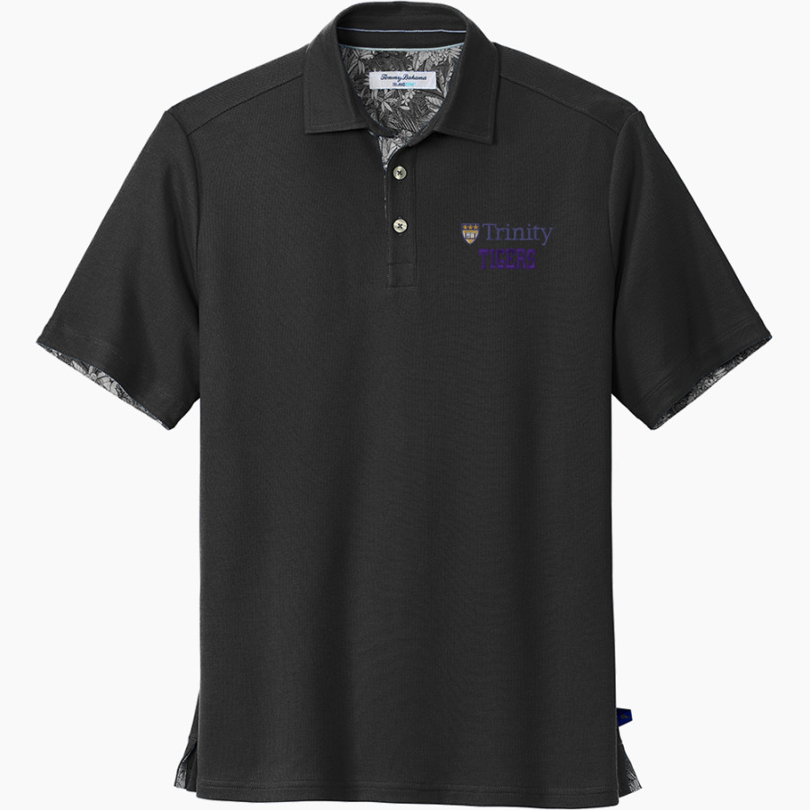 Trinity Washington University Sideline Store <span class="pdp-name-mascot">Trinity Washington University Tigers</span> Tommy Bahama 5 O'Clock Polo