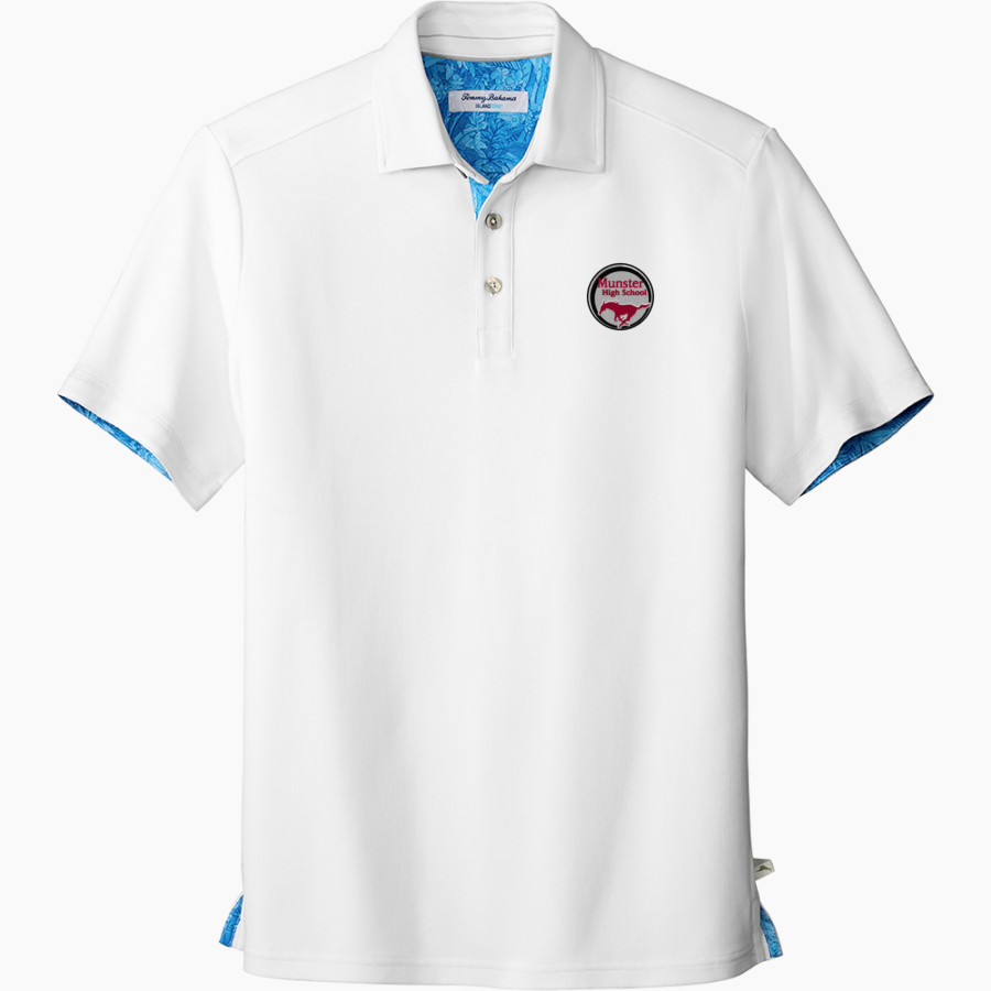 MUNSTER HIGH SCHOOL MUSTANGS <span class="pdp-name-mascot">MUNSTER MUSTANGS</span> Tommy Bahama 5 O'Clock Polo