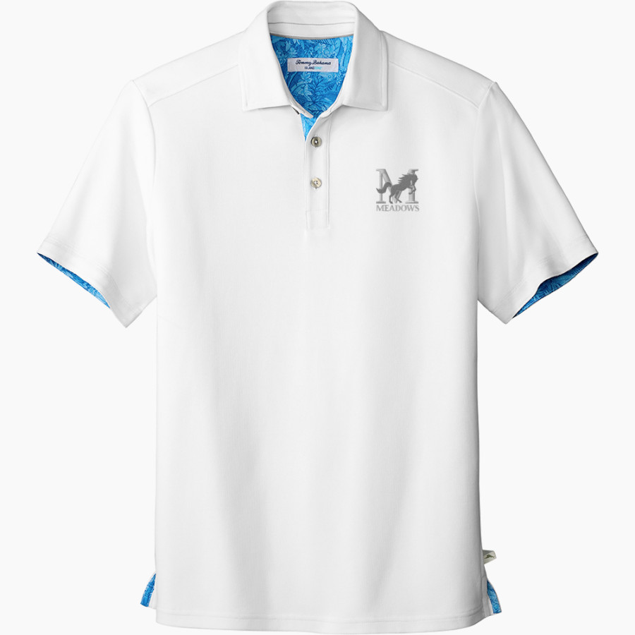 Meadows School The Official Store of the Mustangs <span class="pdp-name-mascot">Meadows School Mustangs</span> Tommy Bahama 5 O'Clock Polo