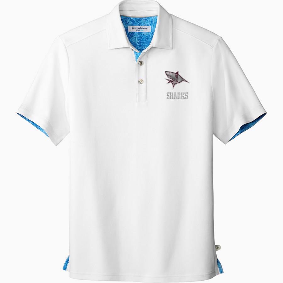 SFHS Sharks <span class="pdp-name-mascot">St. Francis Sharks</span> Tommy Bahama 5 O'Clock Polo
