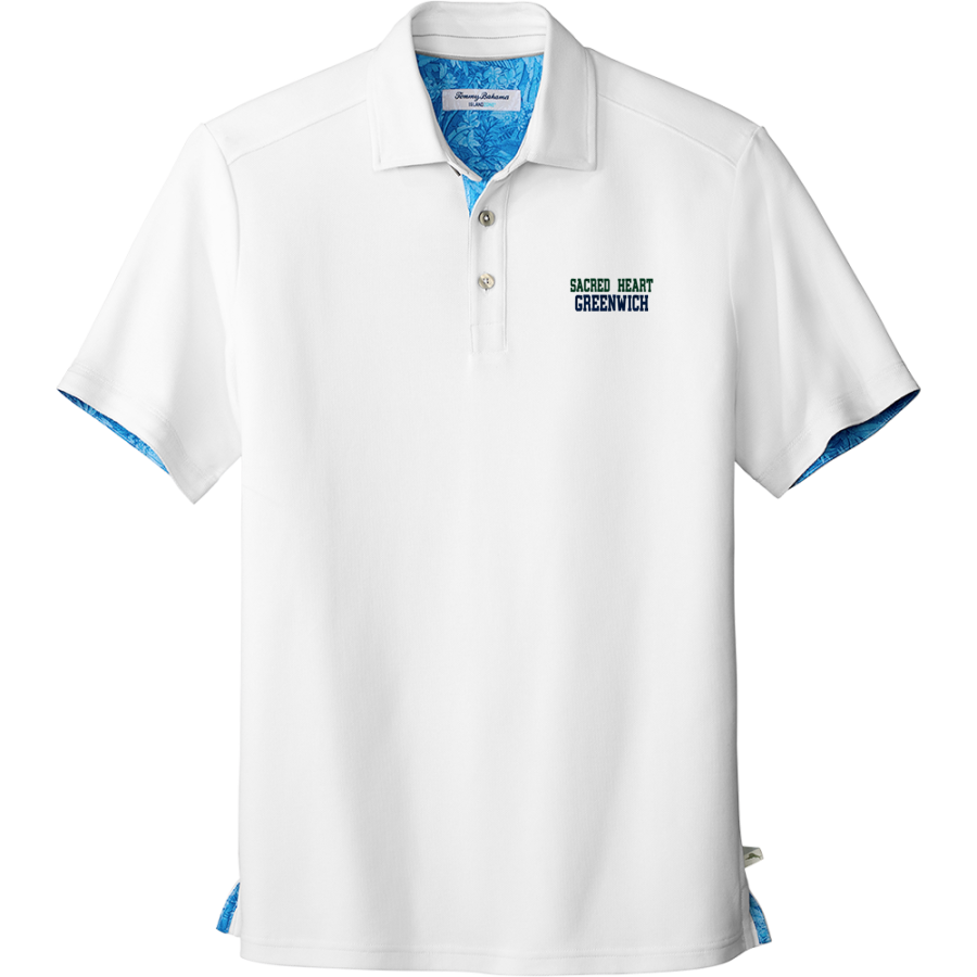 Sacred Heart Greenwich <span class="pdp-name-mascot">Sacred Heart Tigers</span> Tommy Bahama 5 O'Clock Polo