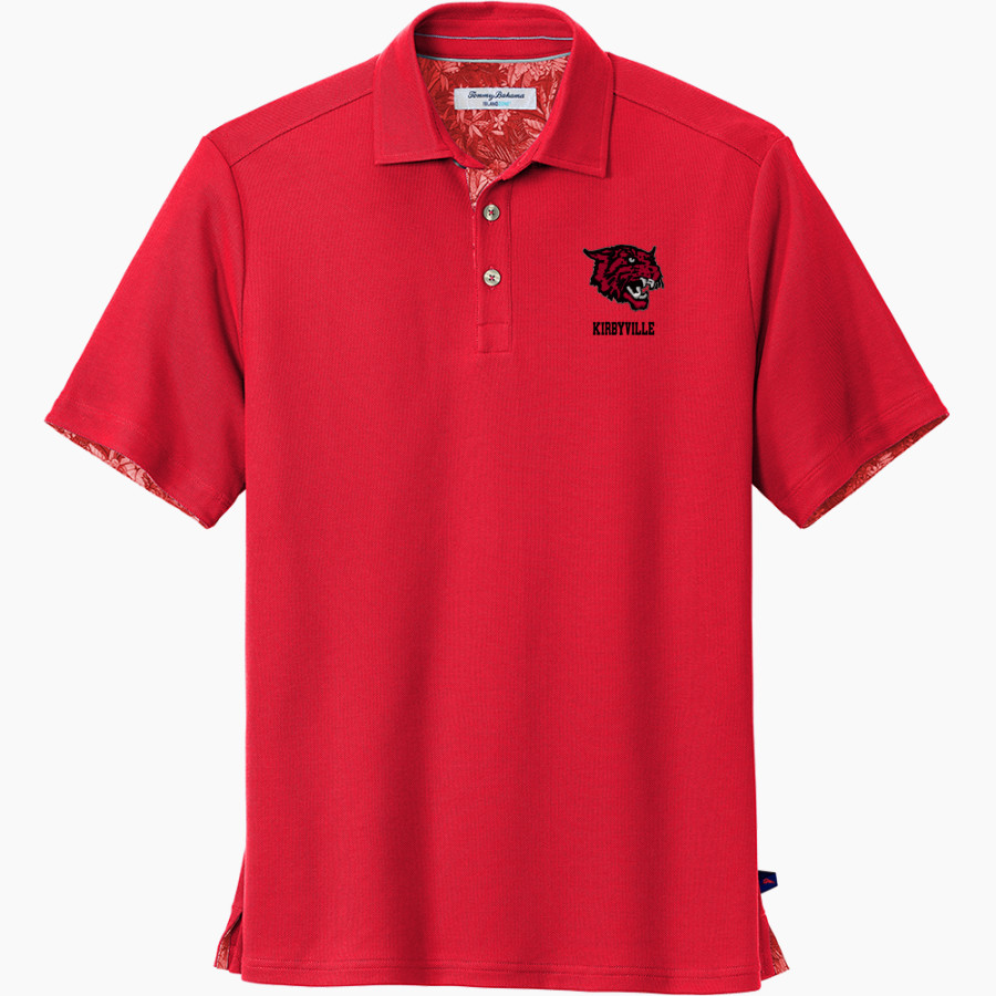 KIRBYVILLE HIGH SCHOOL WILDCATS Tommy Bahama 5 O'Clock Polo