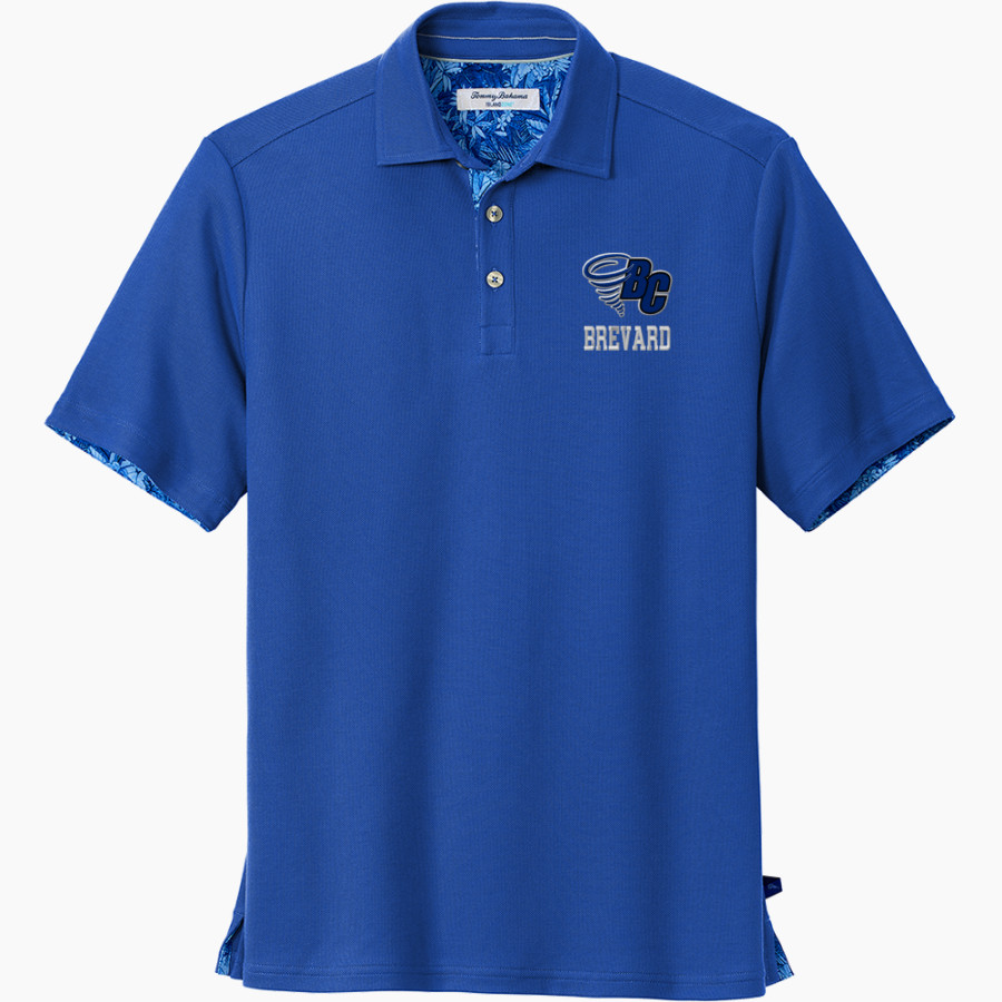 Brevard College Tornados Online Store <span class="pdp-name-mascot">Brevard Tornados</span> Tommy Bahama 5 O'Clock Polo