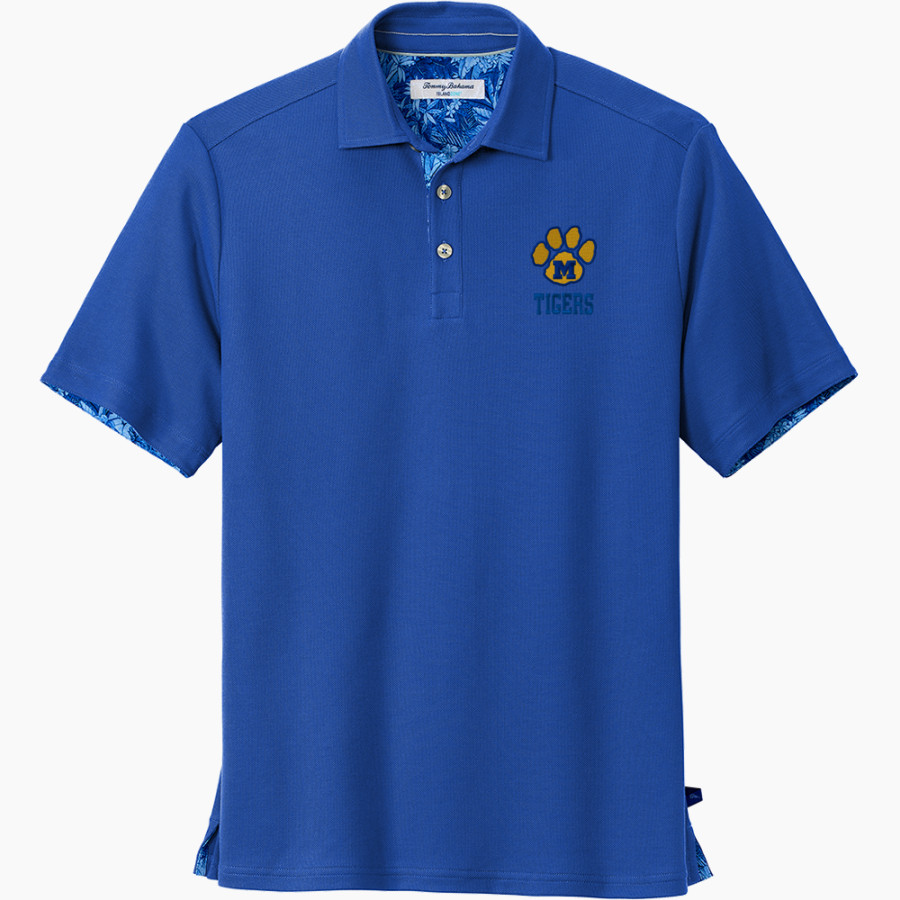 Mercy High School Tigers Online Store Tommy Bahama 5 O'Clock Polo
