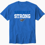 San Tan Foothills Sabercats <span class="pdp-name-mascot">San Tan Foothills Sabercats</span> Champion Men's Heritage 6-Oz. Jersey Tee Front Thumbnail