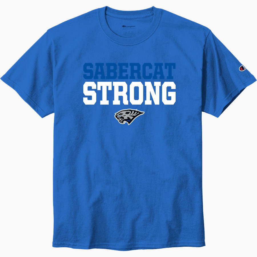 San Tan Foothills Sabercats <span class="pdp-name-mascot">San Tan Foothills Sabercats</span> Champion Men's Heritage 6-Oz. Jersey Tee