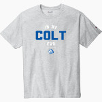 Albemarle Colts <span class="pdp-name-mascot">The Albemarle Colts</span> Champion Men's Heritage 6-Oz. Jersey Tee Front Thumbnail