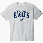WILLOWS ACADEMY Eagles <span class="pdp-name-mascot">Willows Eagles</span> Champion Men's Heritage 6-Oz. Jersey Tee Front Thumbnail