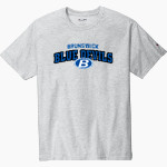 BRUNSWICK ATHLETIC FOUNDATION GO BIG BLUE <span class="pdp-name-mascot">BRUNSWICK BLUE DEVILS</span> Champion Men's Heritage 6-Oz. Jersey Tee Front Thumbnail