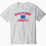 COLLEGE OF ST BENEDICT Bennies <span class="pdp-name-mascot">COLLEGE OF ST BENEDICT</span> Champion Men's Heritage 6-Oz. Jersey Tee Front Thumbnail