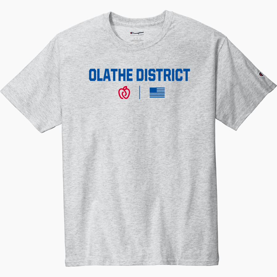 Olathe District Schools School District <span class="pdp-name-mascot">Olathe District S School District</span> Champion Men's Heritage 6-Oz. Jersey Tee