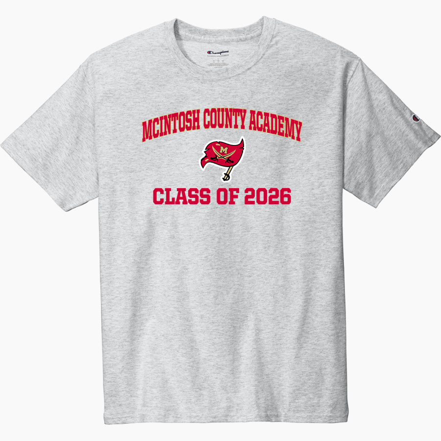 MCINTOSH COUNTY ACADEMY BUCCANEERS <span class="pdp-name-mascot">MCINTOSH COUNTY ACADEMY BUCCANEERS</span> Champion Men's Heritage 6-Oz. Jersey Tee