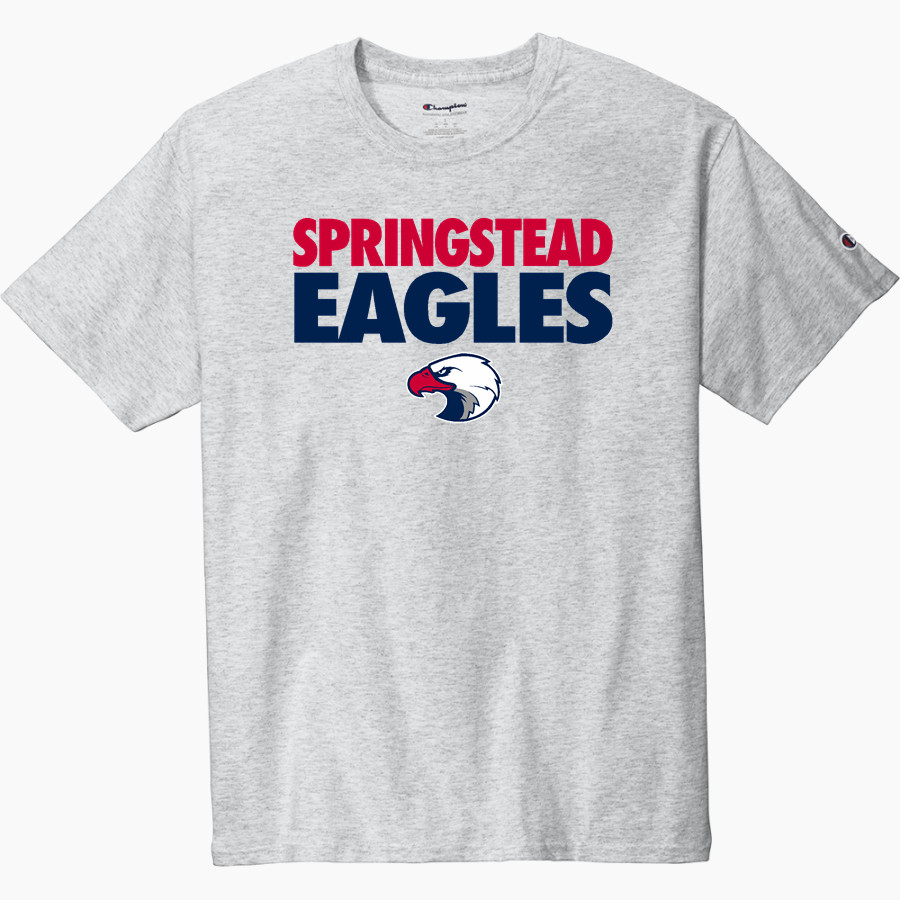 SPRINGSTEAD HIGH SCHOOL EAGLES <span class="pdp-name-mascot">SPRINGSTEAD EAGLES</span> Champion Men's Heritage 6-Oz. Jersey Tee