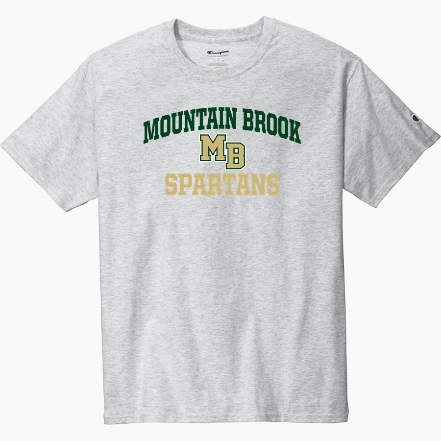 Mountain Brook Spartans Online Store <span class="pdp-name-mascot">Mountain Brook Spartans</span> Champion Men's Heritage 6-Oz. Jersey Tee