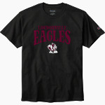 LOUDONVILLE CHRISTIAN SCHOOL EAGLES <span class="pdp-name-mascot">LOUDONVILLE EAGLES</span> Champion Men's Heritage 6-Oz. Jersey Tee Front Thumbnail