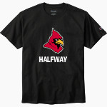 HALFWAY HIGH SCHOOL CARDINALS <span class="pdp-name-mascot">HALFWAY CARDINALS</span> Champion Men's Heritage 6-Oz. Jersey Tee Front Thumbnail