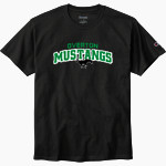 OVERTON HIGH SCHOOL MUSTANGS <span class="pdp-name-mascot">OVERTON MUSTANGS</span> Champion Men's Heritage 6-Oz. Jersey Tee Front Thumbnail