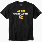 Grant County Braves The Official Online Store <span class="pdp-name-mascot">Grant County Braves</span> Champion Men's Heritage 6-Oz. Jersey Tee Front Thumbnail