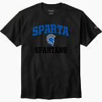 SPARTA HIGH SCHOOL SPARTANS <span class="pdp-name-mascot">SPARTA SPARTANS</span> Champion Men's Heritage 6-Oz. Jersey Tee Front Thumbnail