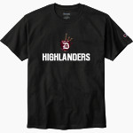 Dunedin Highland Highlanders <span class="pdp-name-mascot">Dunedin Highland Highlanders</span> Champion Men's Heritage 6-Oz. Jersey Tee Front Thumbnail