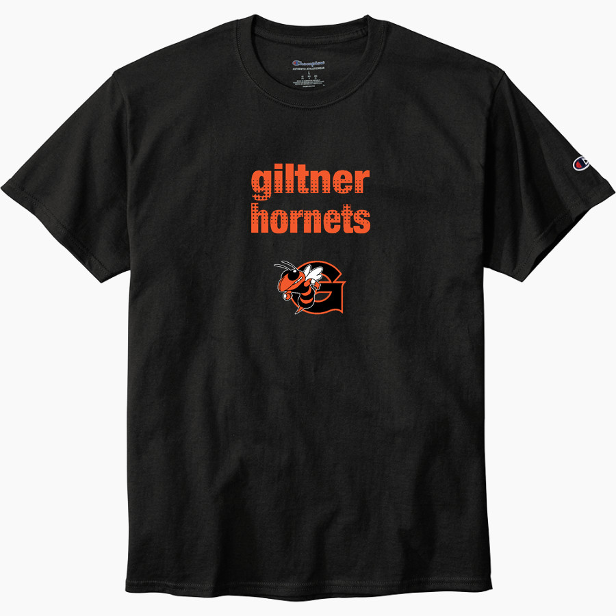 Giltner Hornets <span class="pdp-name-mascot">Giltner Hornets</span> Champion Men's Heritage 6-Oz. Jersey Tee