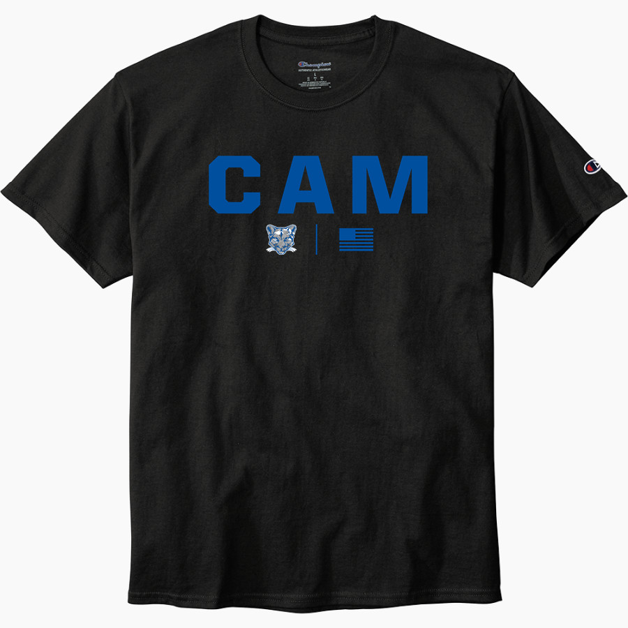 CAM HIGH SCHOOL COUGARS <span class="pdp-name-mascot">CAM COUGARS</span> Champion Men's Heritage 6-Oz. Jersey Tee