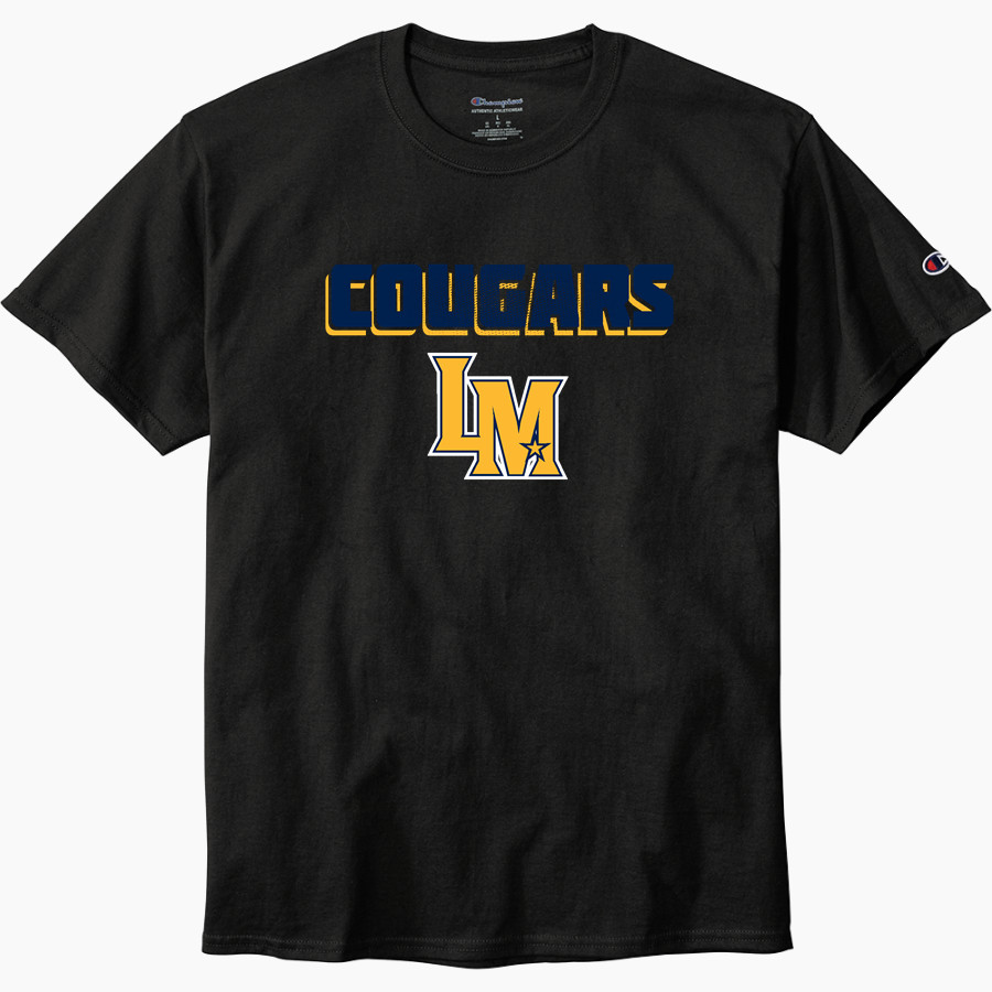 LA MARQUE HIGH SCHOOL COUGARS <span class="pdp-name-mascot">LA MARQUE COUGARS</span> Champion Men's Heritage 6-Oz. Jersey Tee