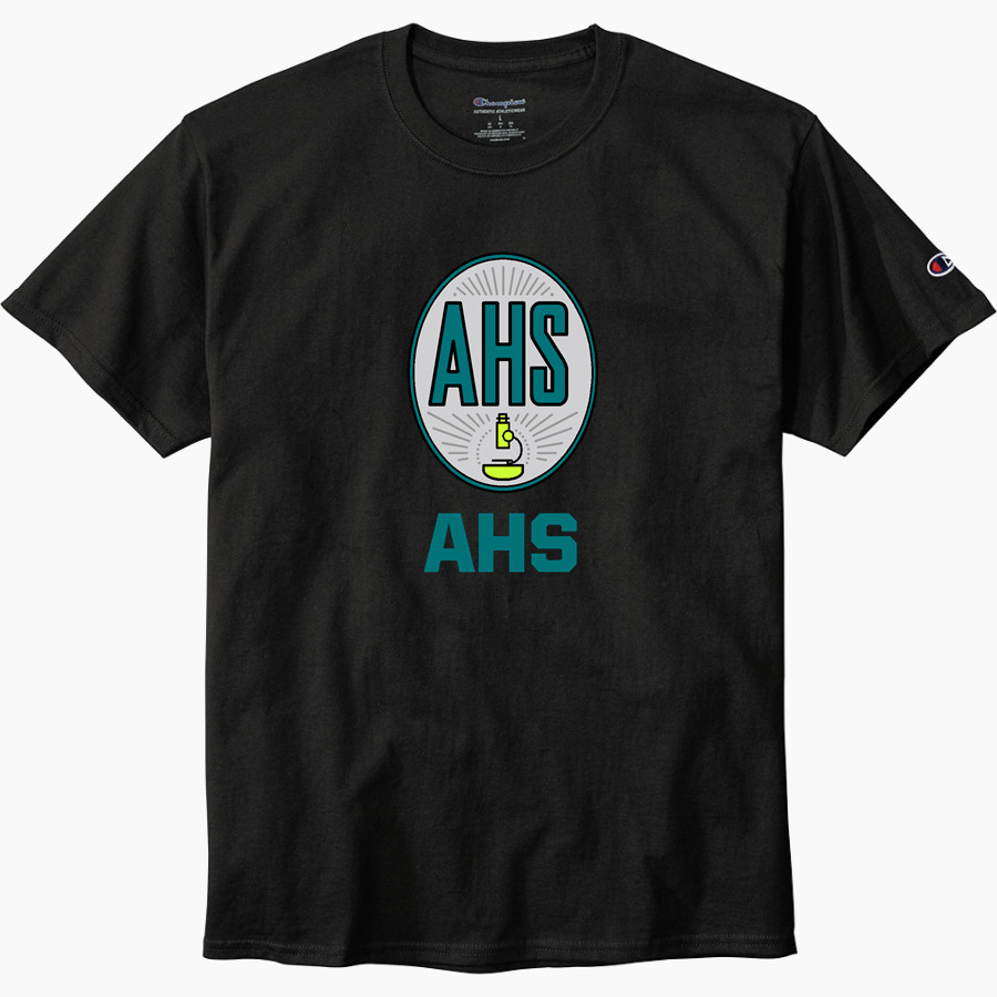 Academy of Health Sciences Charter School <span class="pdp-name-mascot">AHS Blue Healers</span> Champion Men's Heritage 6-Oz. Jersey Tee
