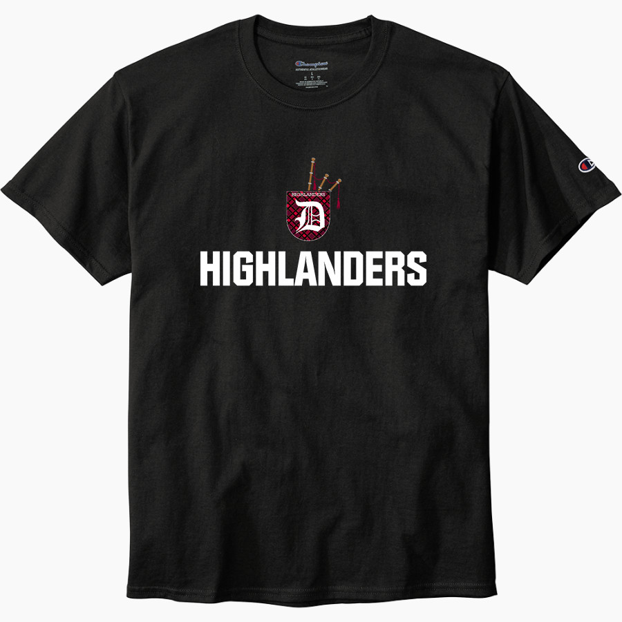 Dunedin Highland Highlanders <span class="pdp-name-mascot">Dunedin Highland Highlanders</span> Champion Men's Heritage 6-Oz. Jersey Tee