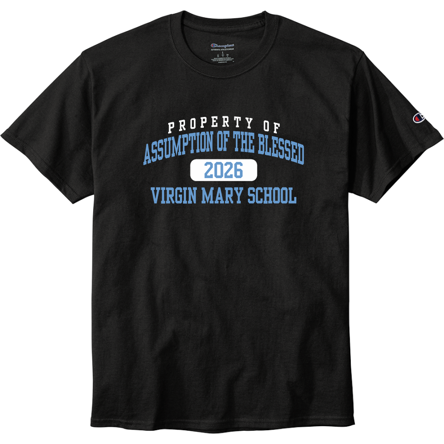 Assumption of the Blessed Virgin Mary School <span class="pdp-name-mascot">ABVM Gators</span> Champion Men's Heritage 6-Oz. Jersey Tee