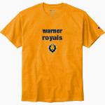 Warner Royals <span class="pdp-name-mascot">Warner Royals</span> Champion Men's Heritage 6-Oz. Jersey Tee Front Thumbnail