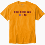 Hope Lutheran Bulldogs <span class="pdp-name-mascot">Hope Lutheran School Bulldogs</span> Champion Men's Heritage 6-Oz. Jersey Tee Front Thumbnail