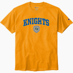EAST NOBLE HIGH SCHOOL KNIGHTS <span class="pdp-name-mascot">EAST NOBLE KNIGHTS</span> Champion Men's Heritage 6-Oz. Jersey Tee Front Thumbnail