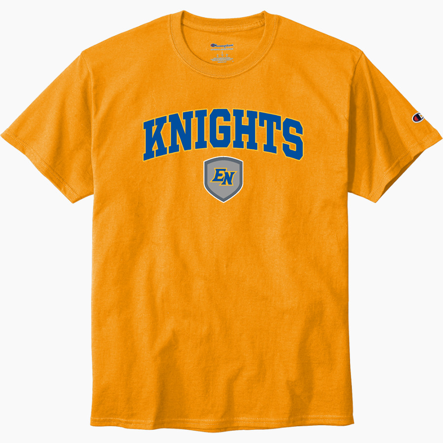 EAST NOBLE HIGH SCHOOL KNIGHTS <span class="pdp-name-mascot">EAST NOBLE KNIGHTS</span> Champion Men's Heritage 6-Oz. Jersey Tee