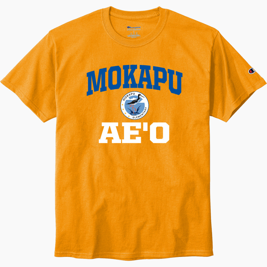 Mokapu Ae'o <span class="pdp-name-mascot">Mōkapu Elementary Ae'o</span> Champion Men's Heritage 6-Oz. Jersey Tee