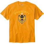Western New England Golden Bears <span class="pdp-name-mascot">Western New England University Golden Bears</span> Champion Men's Heritage 6-Oz. Jersey Tee Front Thumbnail