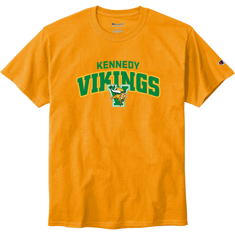 KENNEDY Vikings <span class="pdp-name-mascot">JOHN F KENNEDY MIDDLE SCHOOL Vikings</span> Champion Men's Heritage 6-Oz. Jersey Tee