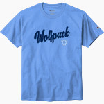 Kingdom Prep Wolfpack <span class="pdp-name-mascot">Kingdom Prep Wolfpack</span> Champion Men's Heritage 6-Oz. Jersey Tee Front Thumbnail