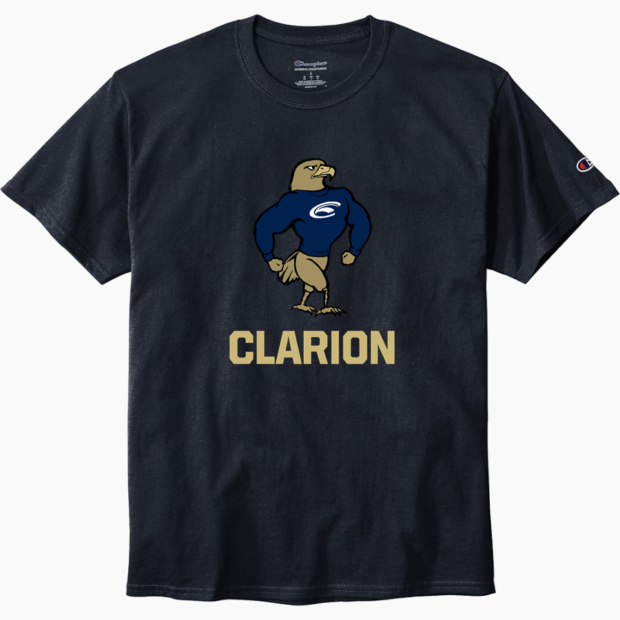 Clarion Golden Eagles <span class="pdp-name-mascot">Clarion - Penn West University Golden Eagles</span> Champion Men's Heritage 6-Oz. Jersey Tee