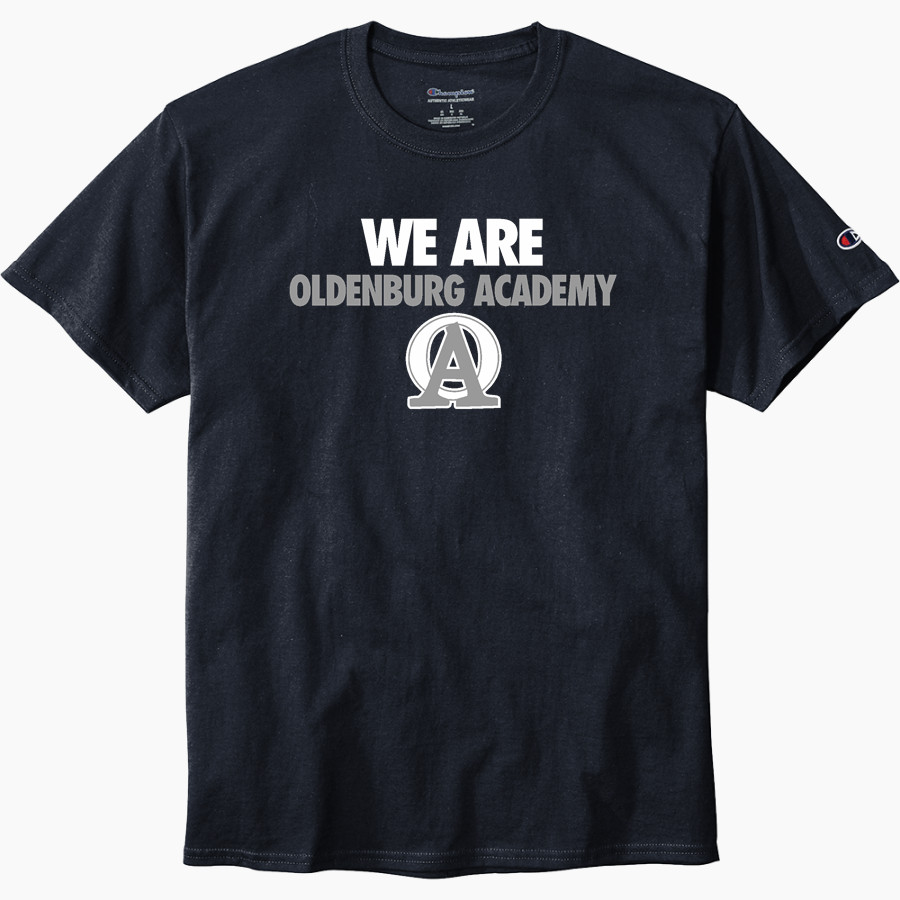 OLDENBURG ACADEMY TWISTERS <span class="pdp-name-mascot">OLDENBURG ACADEMY TWISTERS</span> Champion Men's Heritage 6-Oz. Jersey Tee