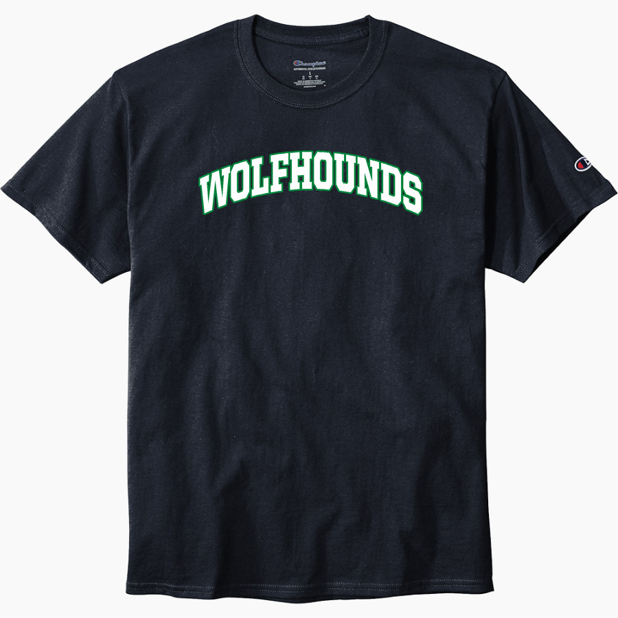 St. Patrick's Academy Wolfhounds <span class="pdp-name-mascot">Great Falls Central Catholic H S Mustangs</span> Champion Men's Heritage 6-Oz. Jersey Tee