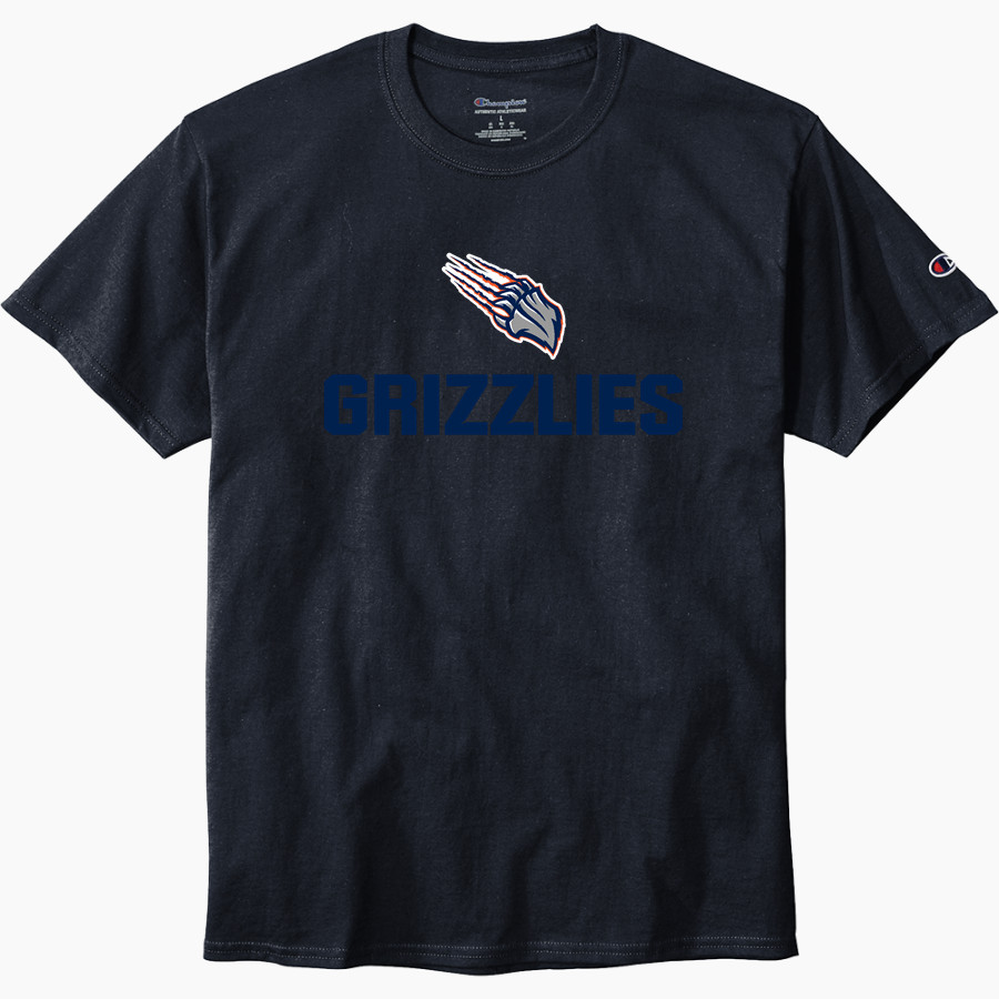 Glenn Grizzlies <span class="pdp-name-mascot">Tom Glenn Grizzlies</span> Champion Men's Heritage 6-Oz. Jersey Tee