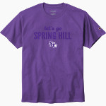 Spring Hill Badgers <span class="pdp-name-mascot">Spring Hill Badgers</span> Champion Men's Heritage 6-Oz. Jersey Tee Front Thumbnail