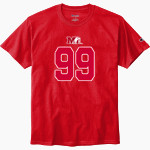Milford Eagles <span class="pdp-name-mascot">Milford Eagles</span> Champion Men's Heritage 6-Oz. Jersey Tee Front Thumbnail