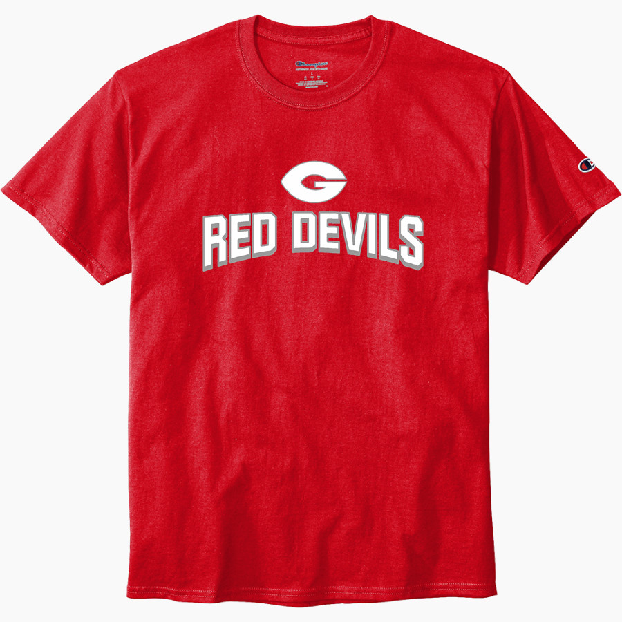 Germantown Red Devils <span class="pdp-name-mascot">Germantown Red Devils</span> Champion Men's Heritage 6-Oz. Jersey Tee