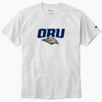 Oral Roberts Golden Eagles <span class="pdp-name-mascot">Oral Roberts Golden Eagles</span> Champion Men's Heritage 6-Oz. Jersey Tee Front Thumbnail
