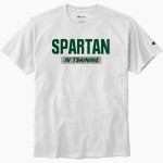 Calvary Christian Spartans <span class="pdp-name-mascot">Calvary Christian Spartans</span> Champion Men's Heritage 6-Oz. Jersey Tee Front Thumbnail