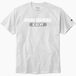Grand Traverse Academy Mustangs <span class="pdp-name-mascot">Grand Traverse Academy Mustangs</span> Champion Men's Heritage 6-Oz. Jersey Tee Front Thumbnail